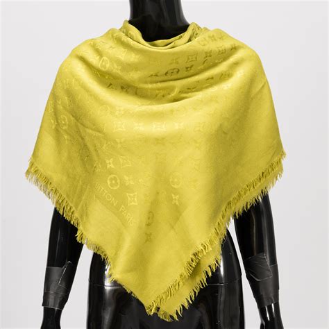 louis vuitton silk shawl